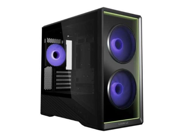 LIAN LI Vector V150 INF mATX Gehäuse, Tempered Glass - schwarz G99.V150INFX.00