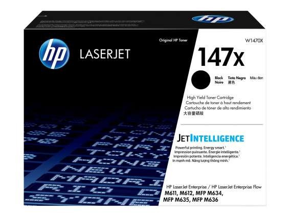 HP 147X Black LaserJet Toner Cartridge W1470X