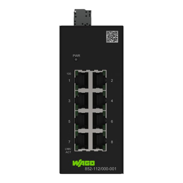 WAGO WAGO Industrial-ECO-Switch 8 Ports 100Base-TX 1 Stück