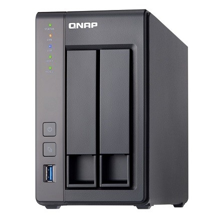 QNAP TS-251+ - NAS-Server - 2 Schächte