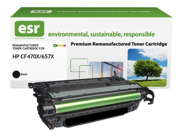 ESR ESR Toner cartridge compatible with HP CF470X black High Capacity remanufactured 28.000 pages