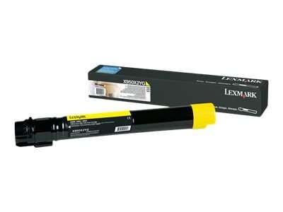 LEXMARK Besonders hohe Ergiebigkeit Gelb Tonerpatrone LCCP, LRP C950X2YG