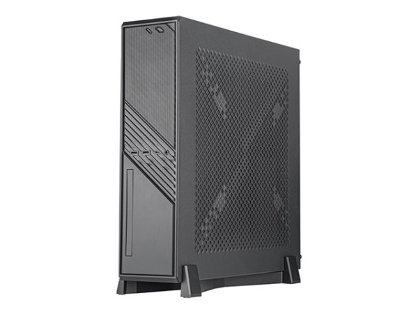 SILVERSTONE SILVERSTONE SST-ML12B Milo Slim HTPC Micro-ATX Gehäuse - schwarz