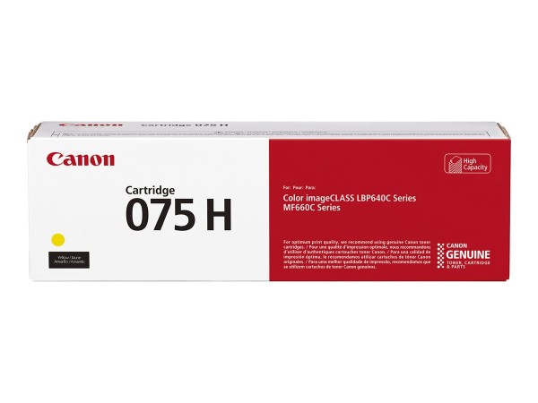 CANON CANON Toner/Cartridge 075 H Y