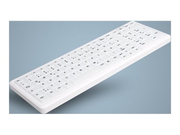 CHERRY HYGIENE COMPACT KEYBOARD WITH AK-C7000F-U1-W/SP