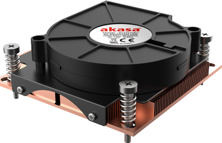 AKASA AK-CC7401BT01 1U Low Profile CPU-Kühler - Sockel LGA 1700 AK-CC7401BP01