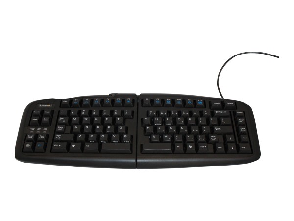 BAKKERELKHUIZEN BAKKERELKHUIZEN Goldtouch Adjustable V2 Split-Tastatur Schwarz, UK Die ergonomische Tastatur Goldtou
