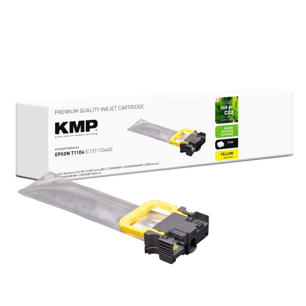 KMP KMP Patrone Epson T11D4 yellow 5000 S. remanufactured