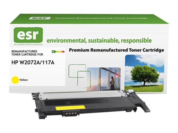 ARMOR ARMOR ESR - Gelb - kompatibel - Karton - wiederaufbereitet - Tonerpatrone (Alternative zu: HP W2072A