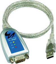 MOXA USB 2.0 - RS-232/422/485 Adapter, 1 Port