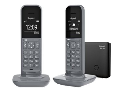 GIGASET CL390A Duo dark grey DECT/AB