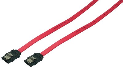 LogiLink Serial ATA Anschlusskabel, 0,30 m, rot