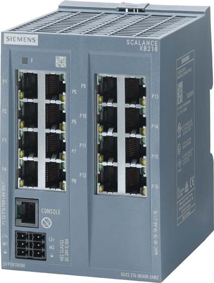 SIEMENS SIEMENS SCALANCE XB216 6GK5216-0BA00-2AB2 manage-barer Layer 2 IE-Switch 6GK5216-