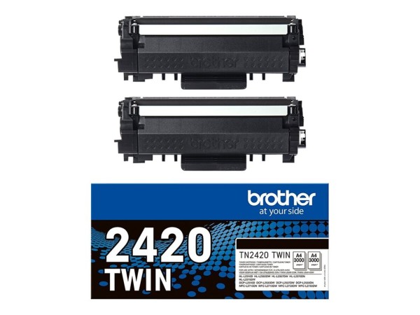 BROTHER Toner/TN-2420TWIN Black 2x3000p TN2420TWIN