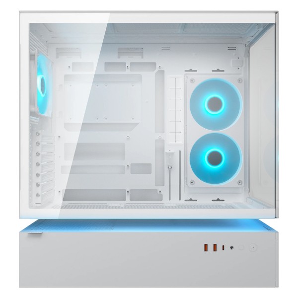 COUGAR GAMING COUGAR GAMING Gehäuse Midi-Tower CFV235, ARGB, Glas, Weiß