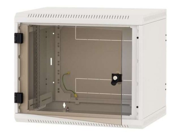 TRITON RBA-15-AS6-CAX-A1, 19" Wandschrank einteilig 15HE 595mm, Vollglastür RBA-15-AS6-CAX-A1