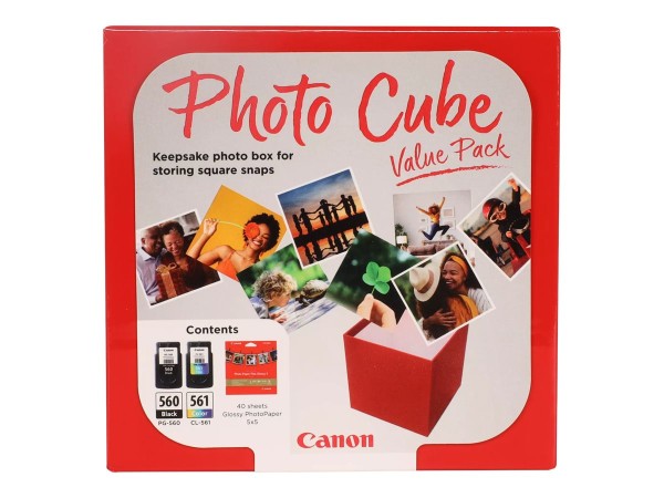 CANON PG-560/CL-561 Ink Cartridge Photo Cube Value Pack 3713C007