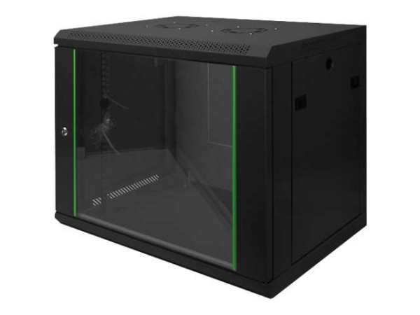 DIGITUS Wandgehäuse Dynamic Basic schwarz 9HE 600x450mm DN-19 09-U-EC-SW