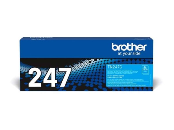 BROTHER Jumbo-Toner Cyan (ca. 2.300 Seiten gemäß ISO/IEC19798) TN247C