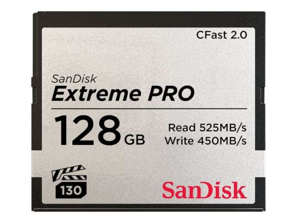SANDISK EXTREME PRO CFAST 2.0 SDCFSP-128G-G46D