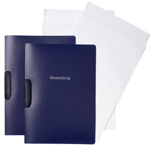 DURABLE Bewerbungs-Set DURASWING JOB, DIN A4, anthrazit