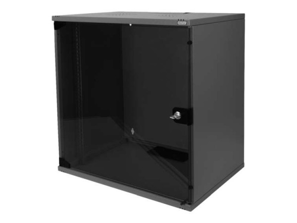DIGITUS Wandgehäuse SOHO 12HE 595x540x400mm schwarz DN-19 12-U-S-SW