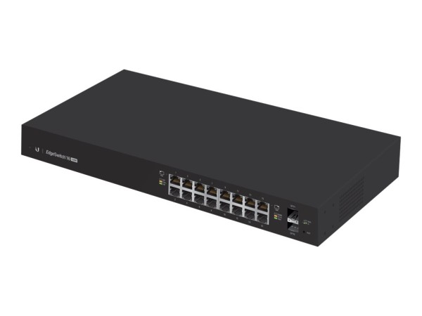 UBIQUITI NETWORKS Ubiquiti EdgeSwitch 16, 150W, 16 Gigabit RJ45 Ports, 1 SF ES-16-150W