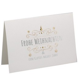 RÖMERTURM Weihnachtskarte "Weiße Weihnacht"