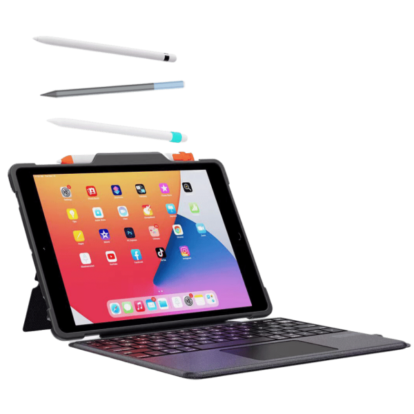 DEQSTER DEQSTER Rugged Touch Keyboard Folio 10.2" (7./ 8./ 9. Gen.) - QWERTZ