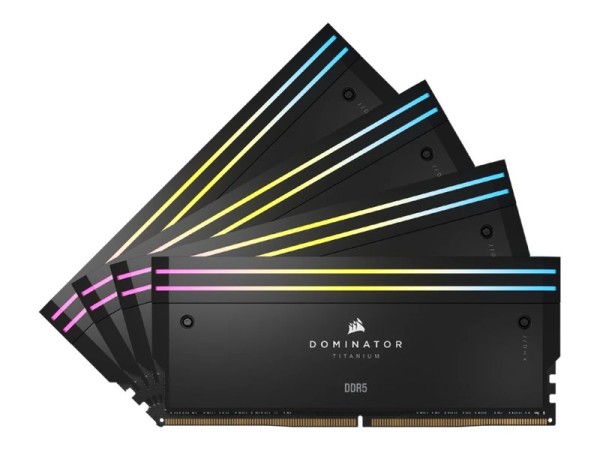 CORSAIR Dominator Titanium RGB schwarz 96GB Kit (4x24GB) CMP96GX5M4B6400C32