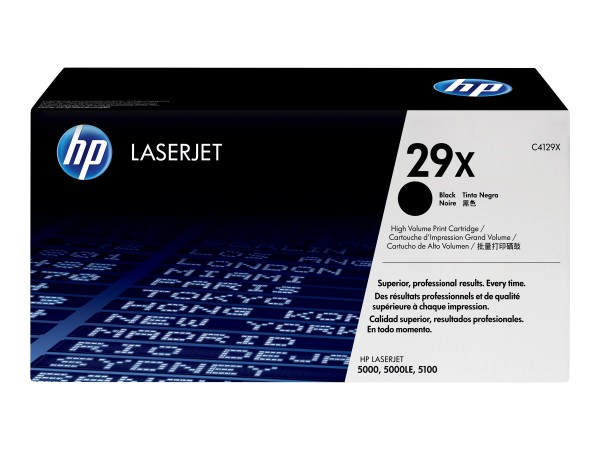 HP 29X Schwarz LaserJet Tonerpatrone (C4129X) C4129X