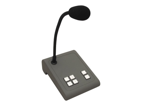 APART APART MICPAT-4 Paging Mikrofon für 4 Zonen selektives Paging und Page-All Taster