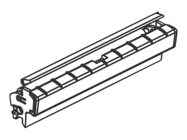 ZEBRA KIT,FRONT BEZEL,DISPENSER,GC420d (P1031815-023) P1031815-023