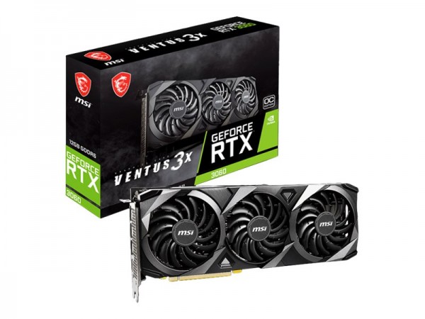MSI GeForce RTX 3060 VENTUS 3X 12G OC 12GB V397-031R