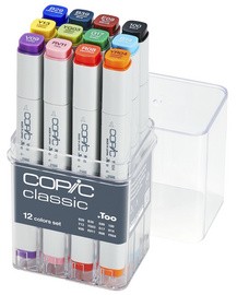 COPIC Marker classic, 12er Basis Set