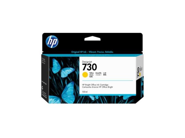 HP 730 Gelb DesignJet Tintenpatrone P2V64A