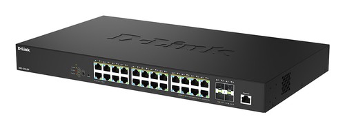 D-LINK D-LINK DMS-1250-28P/E 28-Port PoE Multi-GB Smart Man. Switch