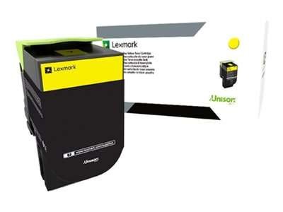 LEXMARK 800X4 Besonders hohe Ergiebigkeit Gelb Tonerpatrone LCCP 80C0X40