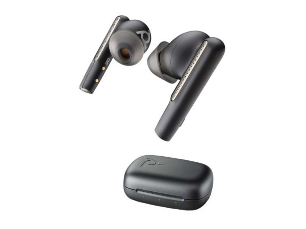 HP POLY Voyager Free 60 UC M schwarz Earbuds + BT700 USB-A Adapter + Basic 7Y8L7AA