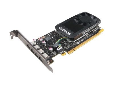 LENOVO ThinkStation NVIDIA Quadro P1000 4GB GDDR5 Mini DPx4 Graphics Card w 4X60N86661