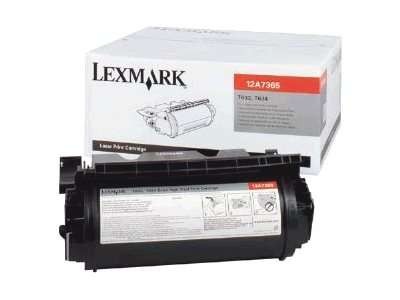 LEXMARK Schwarz Tonerpatrone 12A7365