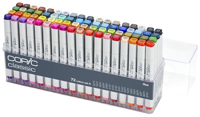 COPIC Marker classic, 72er Set 1