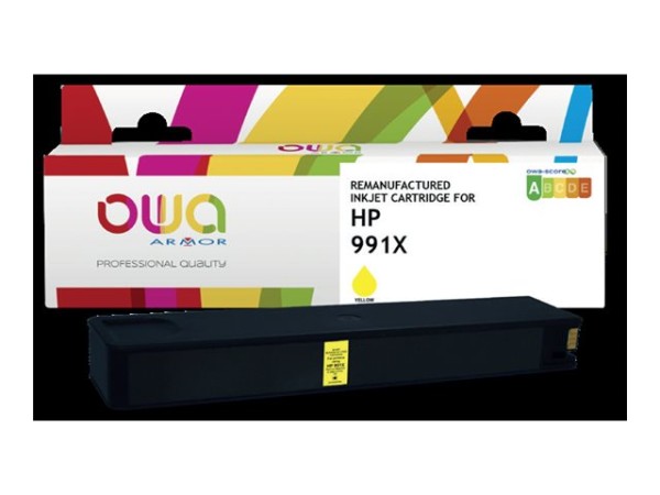 ARMOR ARMOR OWA Tinte komp. HP 991X Y yellow M0J98AE