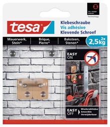 tesa Klebeschraube für Mauerwerk, rechteckig, 10 kg