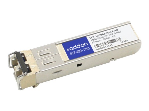 ADDON NETWORKS ADDON NETWORKS AddOn MSA+TAA Comp SFP 1G-SX 850nm 550