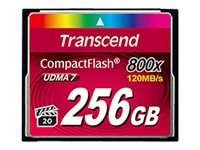 TRANSCEND 256GB CF Card 800X TYPE I TS256GCF800