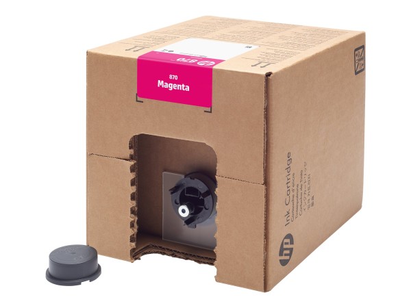 HP 870 - 5 L - Magenta - original - PageWide XL Pro - Tintenpatrone - für P 1XA91A
