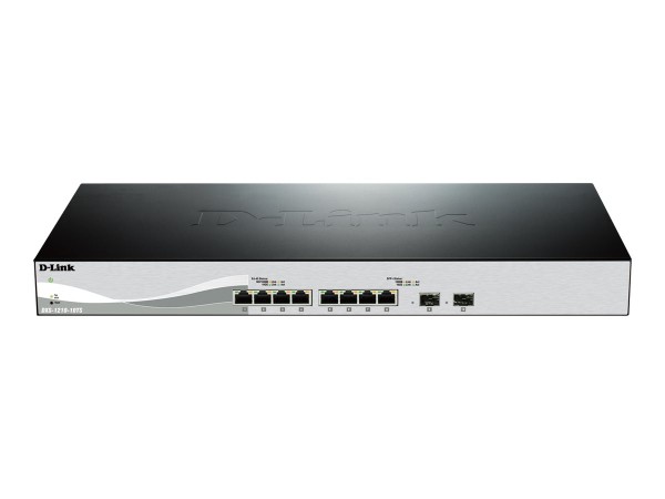 D-LINK Switch 48,3cm D-Link DXS-1210-10TS 8x10GbE/2xSFP+ retail DXS-1210-10TS