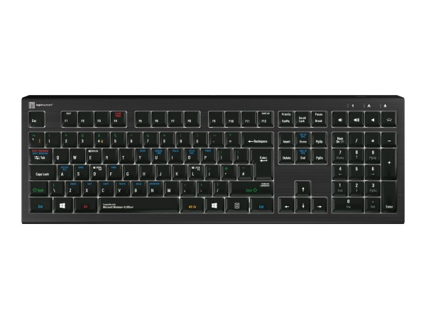 LOGIC-KEYBOARD LOGIC-KEYBOARD MS Windows Astra 2 UK (PC)