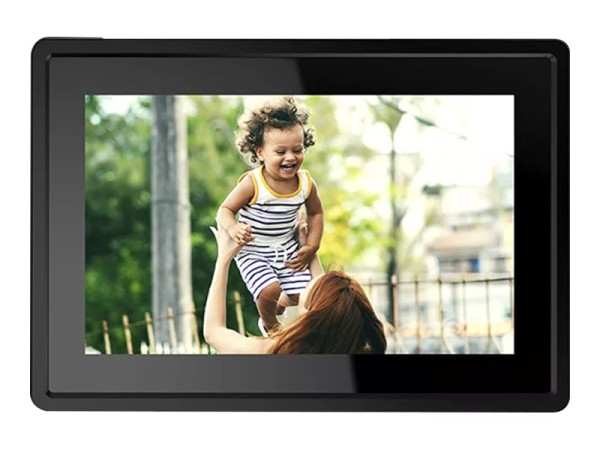 INTER SALES DENVER FRAMEO PFF-1021BLACK - Digitaler Fotorahmen - 16 GB - 25.7 cm (10.1")